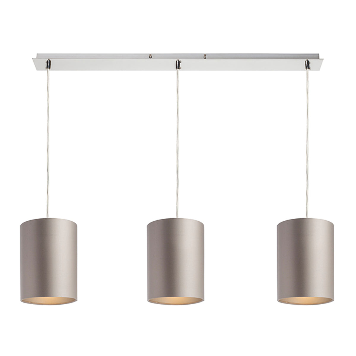 RENDL shades, shade bases, pendent sets MORE 80 pendant ceiling base  chrome 230V LED E27 3x15W R11777 3