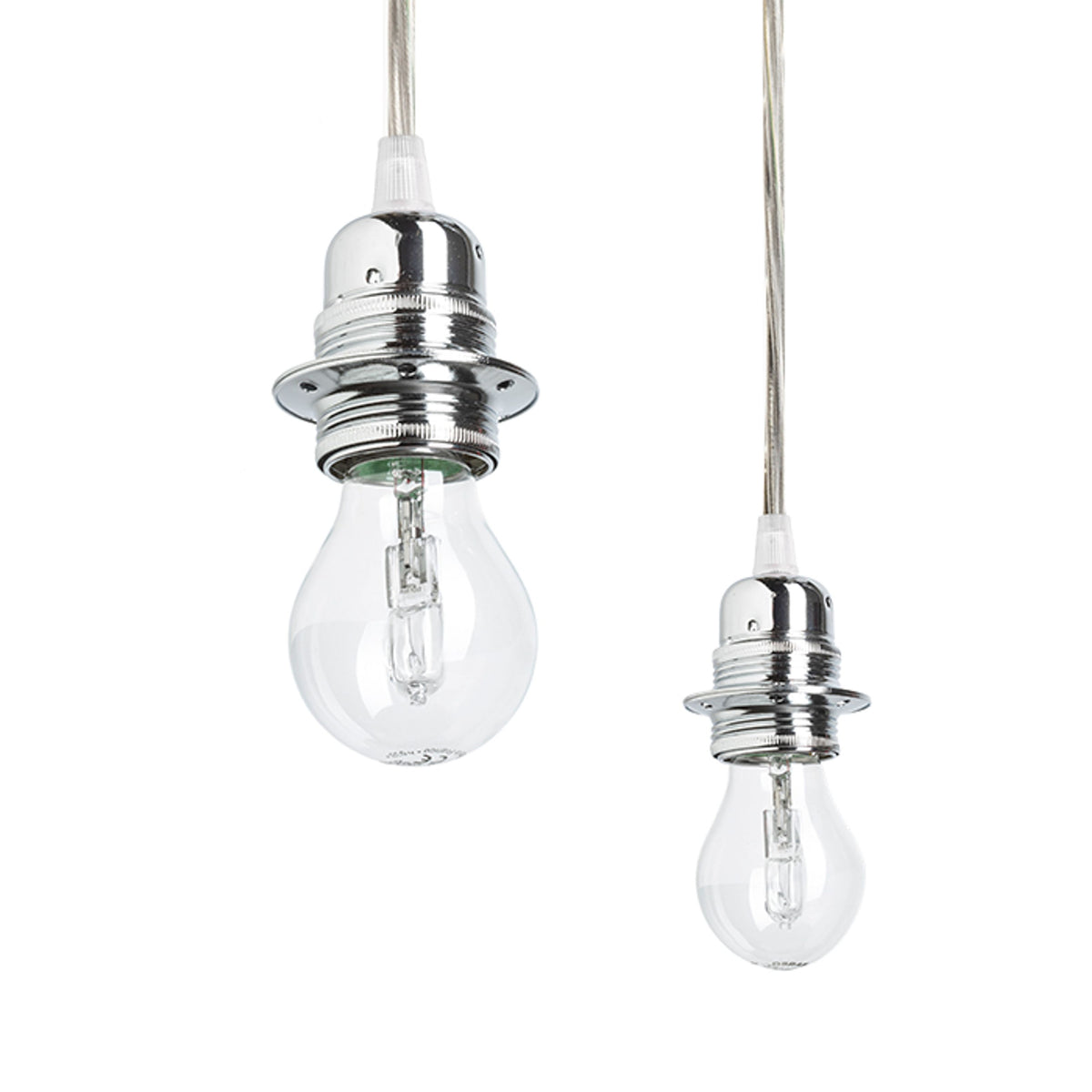 RENDL shades, shade bases, pendent sets KOMBIX 6 pendant set WB+TC+CHF   230V LED E27 6x15W R11783 2