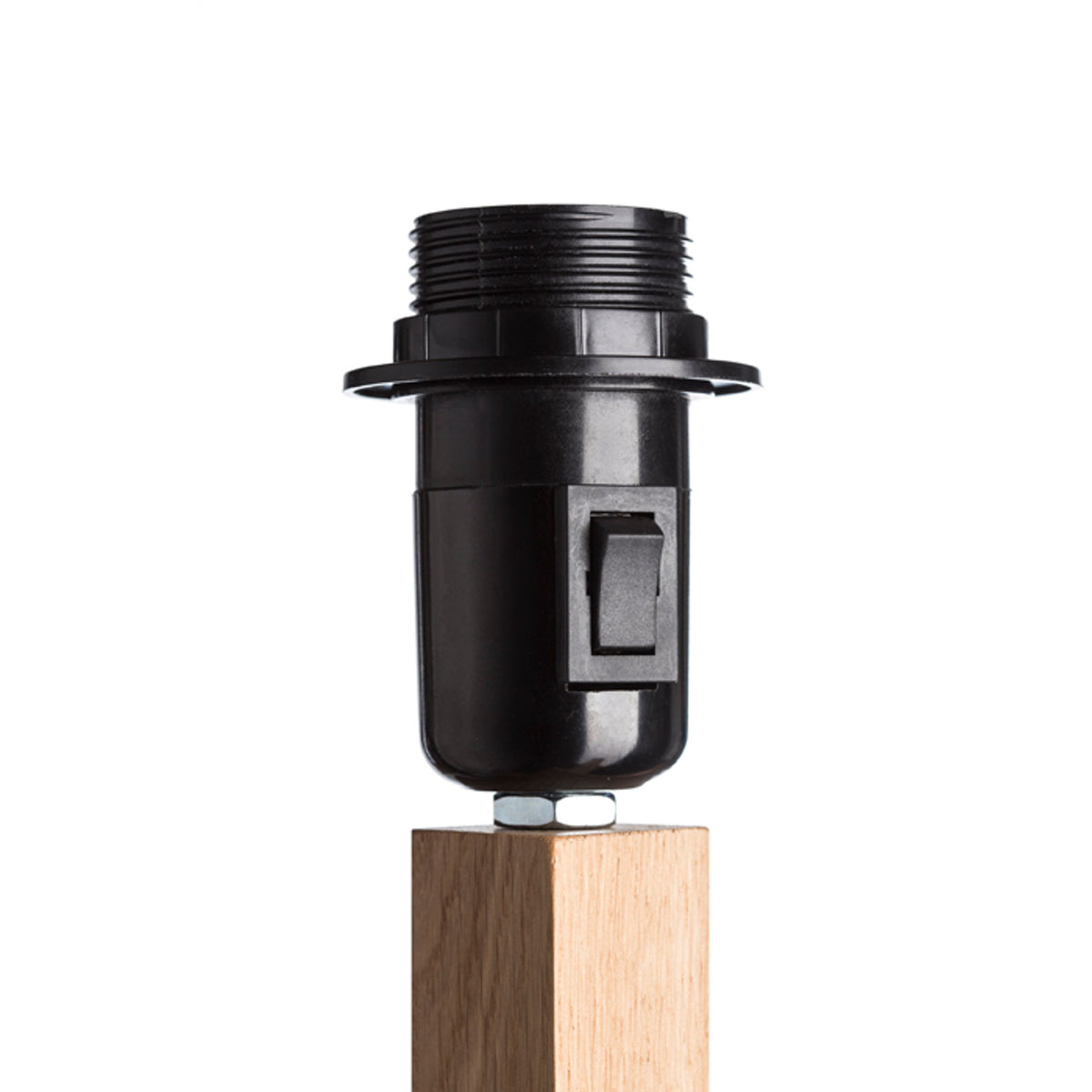 RENDL shades, shade bases, pendent sets WOODY table lamp base  oak 230V LED E27 15W R11791 2