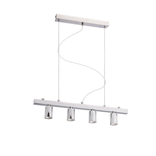 RENDL shades, shade bases, pendent sets RALLONG IV pendant ceiling base  chrome 230V LED E27 4x15W R11796 1