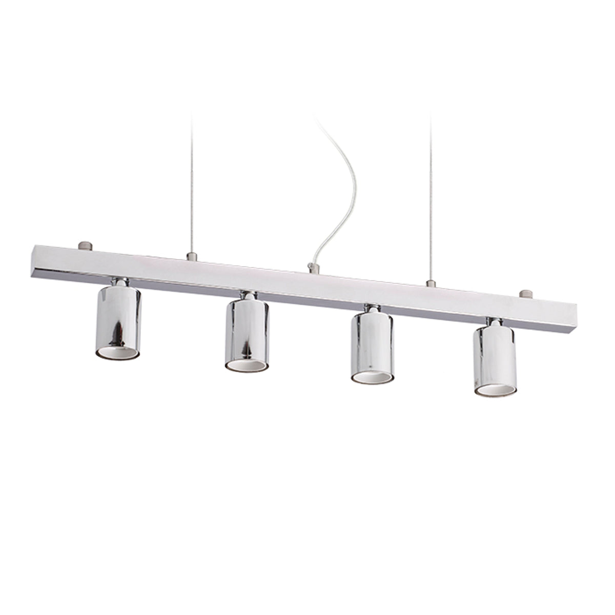 RENDL shades, shade bases, pendent sets RALLONG IV pendant ceiling base  chrome 230V LED E27 4x15W R11796 4
