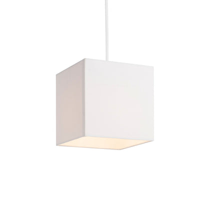 RENDL shades, shade bases, pendent sets TEMPO 15/15 shade Polycotton white/white PVC max. 28W R11814 3