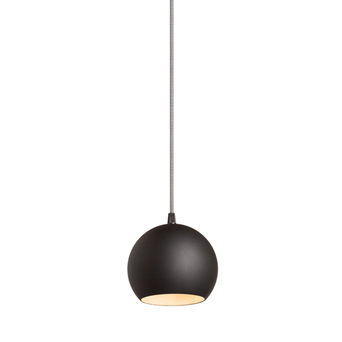 RENDL pendant lamp COPA pendant black glass 230V LED E27 11W R11824 2