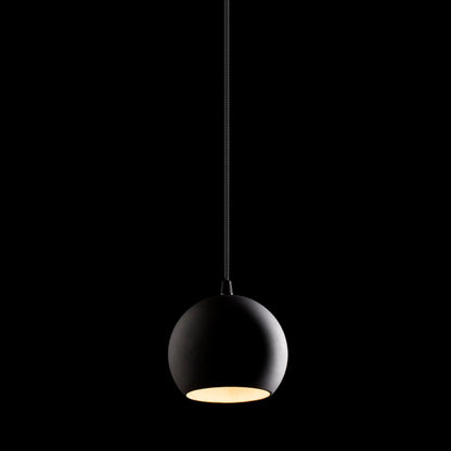 RENDL pendant lamp COPA pendant black glass 230V LED E27 11W R11824 3
