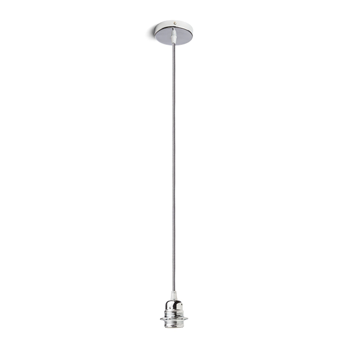 RENDL shades, shade bases, pendent sets ELISA pendant set CHB+B/WC+CHF   230V LED E27 15W R11876 2