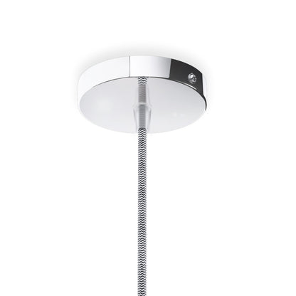 RENDL shades, shade bases, pendent sets ELISA pendant set CHB+B/WC+CHF   230V LED E27 15W R11876 3