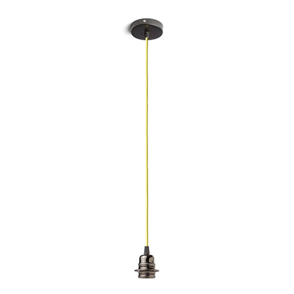 RENDL shades, shade bases, pendent sets ELISA pendant set BB+LC+BCHF   230V LED E27 15W R11885 2