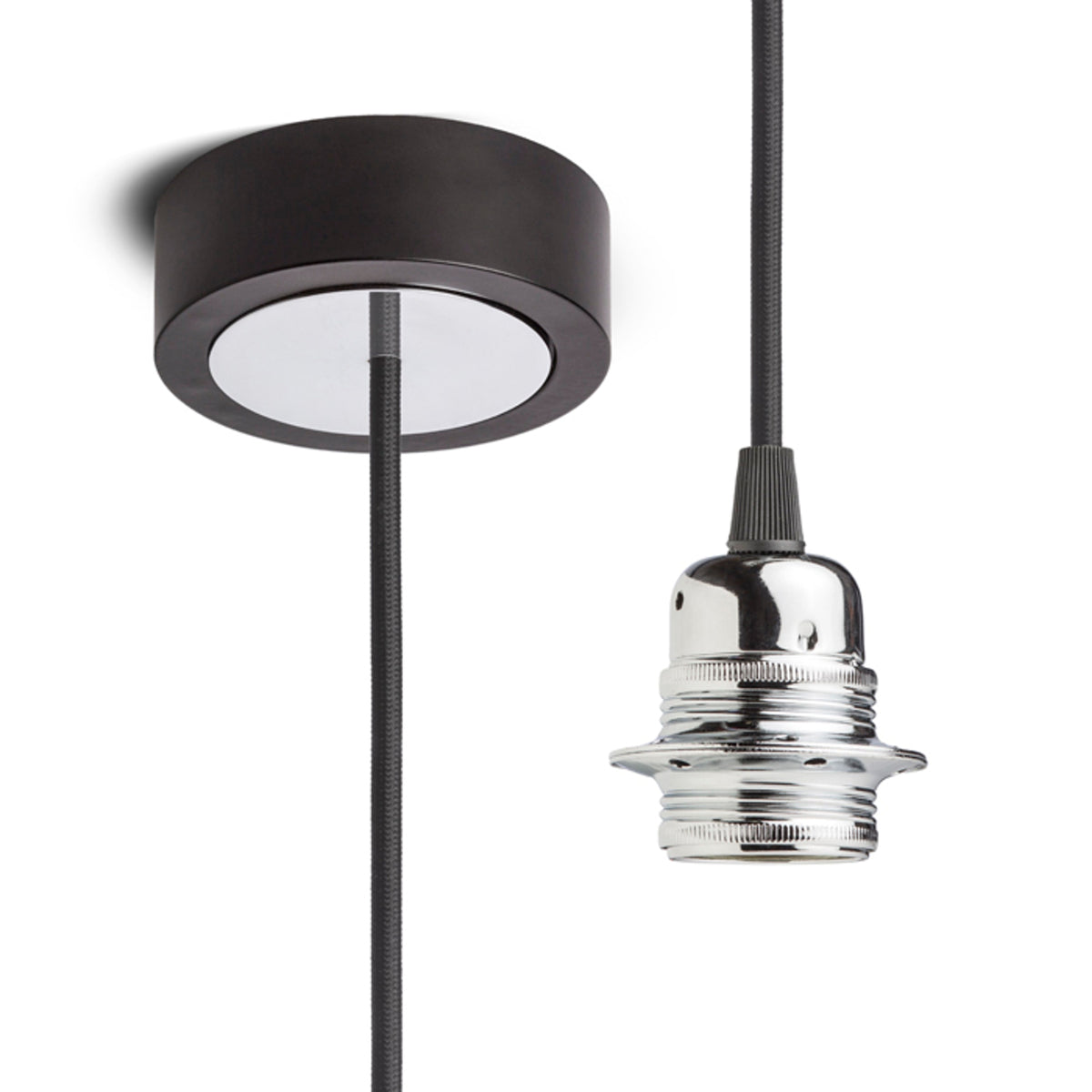 RENDL shades, shade bases, pendent sets HEX pendant set BB+BC+CHF+CHC1   230V LED E27 15W R11909 1