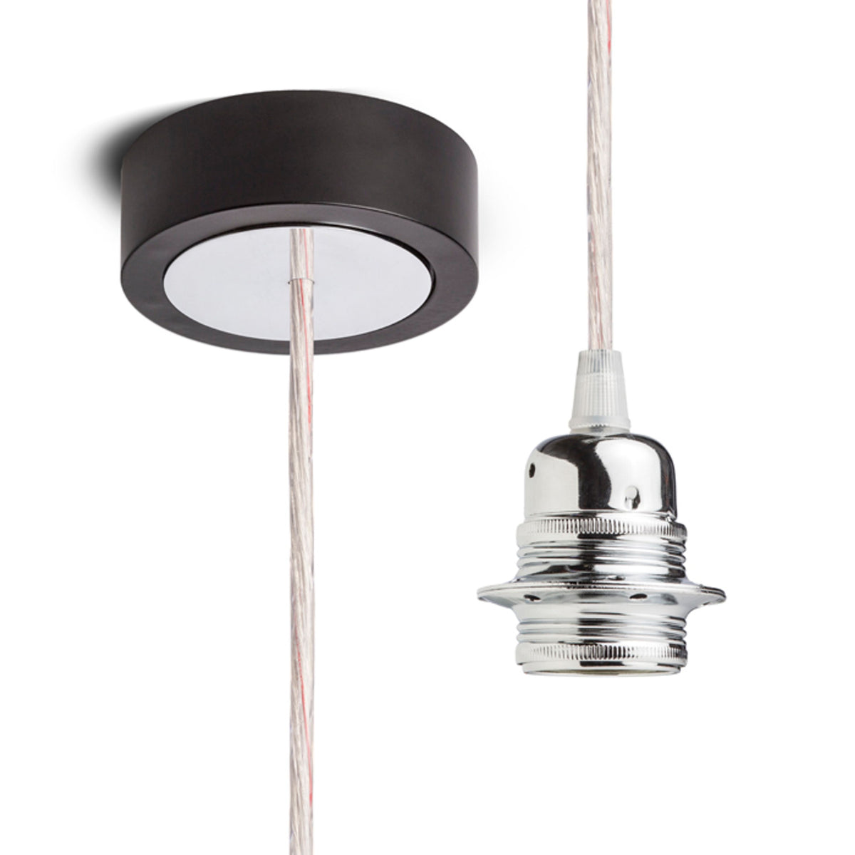 RENDL shades, shade bases, pendent sets HEX pendant set BB+TC+CHF+CHC1   230V LED E27 15W R11913 1