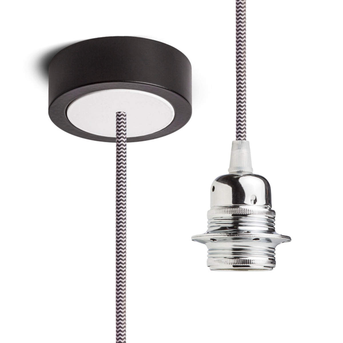 RENDL shades, shade bases, pendent sets HEX pendant set BB+B/WC+CHF+WC1   230V LED E27 15W R11915 1