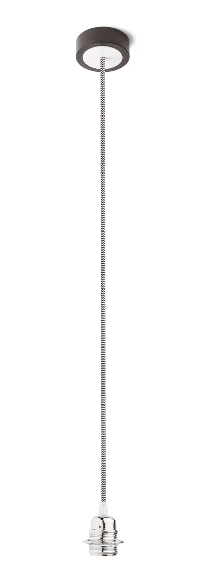 RENDL shades, shade bases, pendent sets HEX pendant set BB+B/WC+CHF+WC1   230V LED E27 15W R11915 3