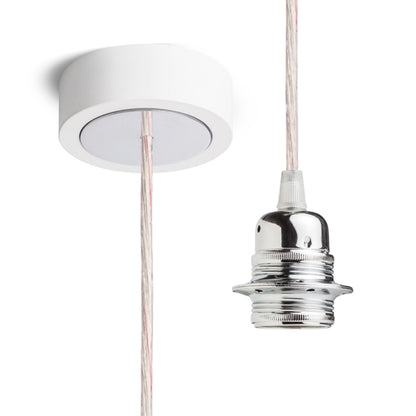 RENDL shades, shade bases, pendent sets HEX pendant set WB+TC+CHF+CHC1   230V LED E27 15W R11926 1
