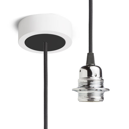 RENDL shades, shade bases, pendent sets HEX pendant set WB+BC+CHF+BC1   230V LED E27 15W R11927 1