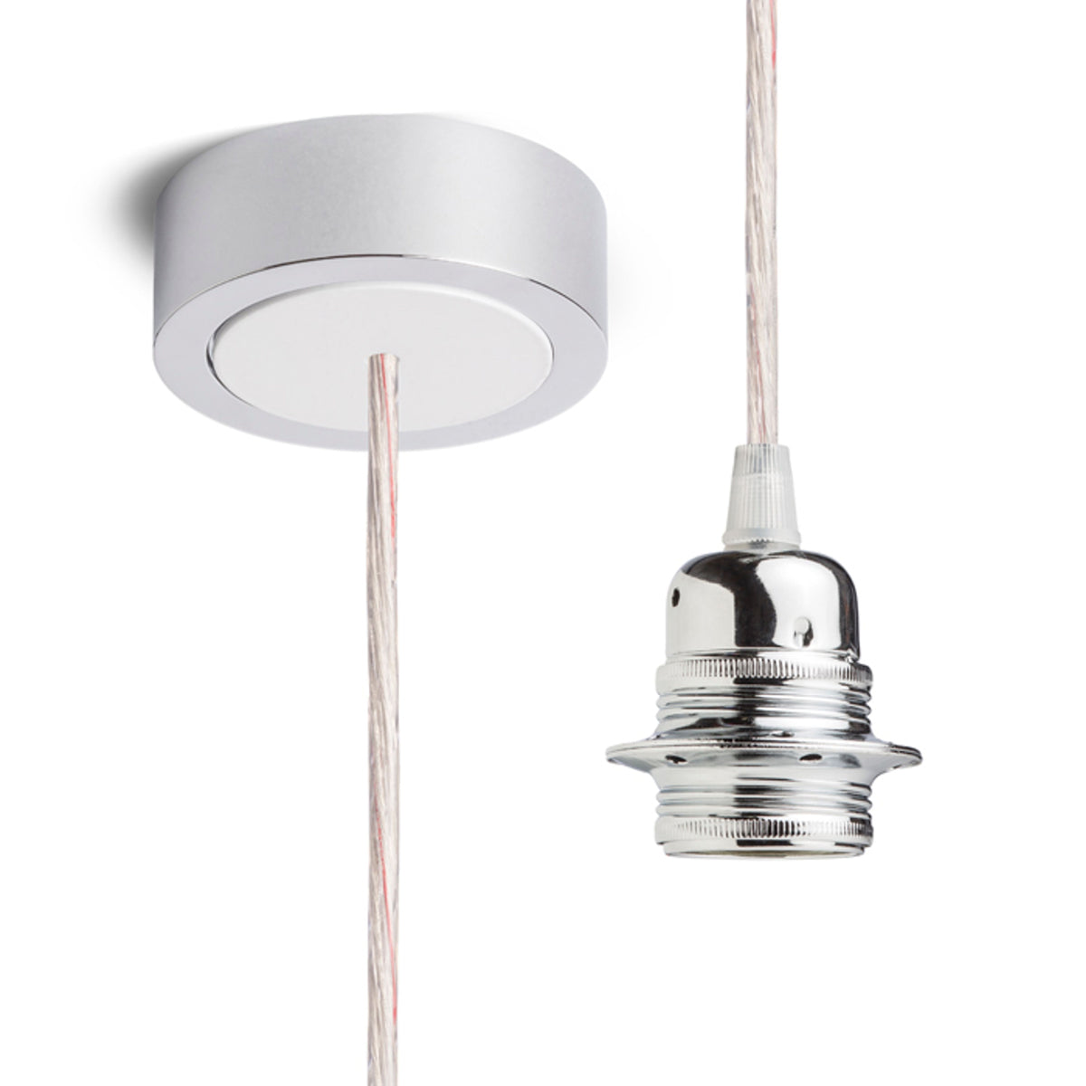 RENDL shades, shade bases, pendent sets HEX pendant set CHB+TC+CHF+WC1   230V LED E27 15W R11934 1