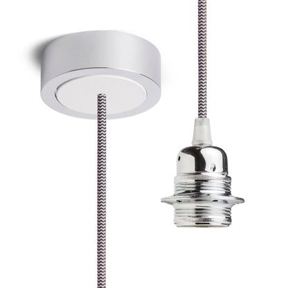 RENDL shades, shade bases, pendent sets HEX pendant set CHB+B/WC+CHF+WC1   230V LED E27 15W R11939 1