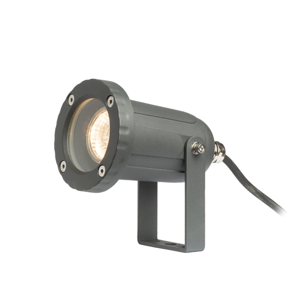 RENDL outdoor lamp HEAVY DUTY outdoor reflector anthracite grey  230V LED GU10 12W IP65 R11948 2