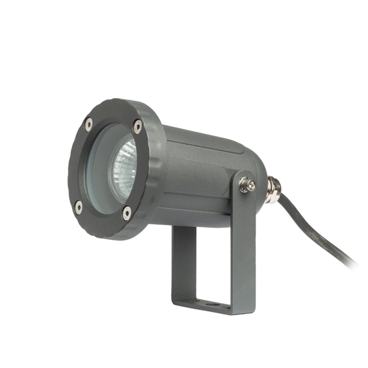 RENDL outdoor lamp HEAVY DUTY outdoor reflector anthracite grey  230V LED GU10 12W IP65 R11948 4