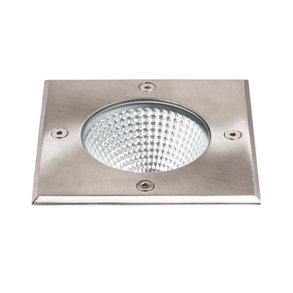 RENDL outdoor lamp RIZZ SQ 125   stainless steel 230V LED 7W 41° IP67  3000K R11962 7