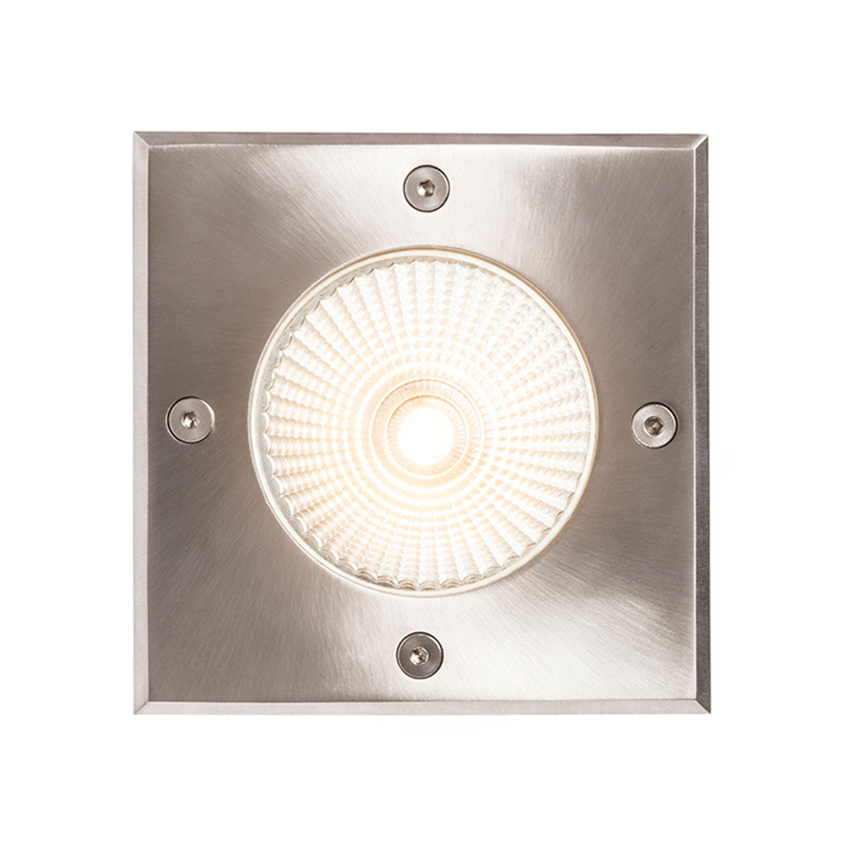 RENDL outdoor lamp RIZZ SQ 125   stainless steel 230V LED 7W 41° IP67  3000K R11962 9