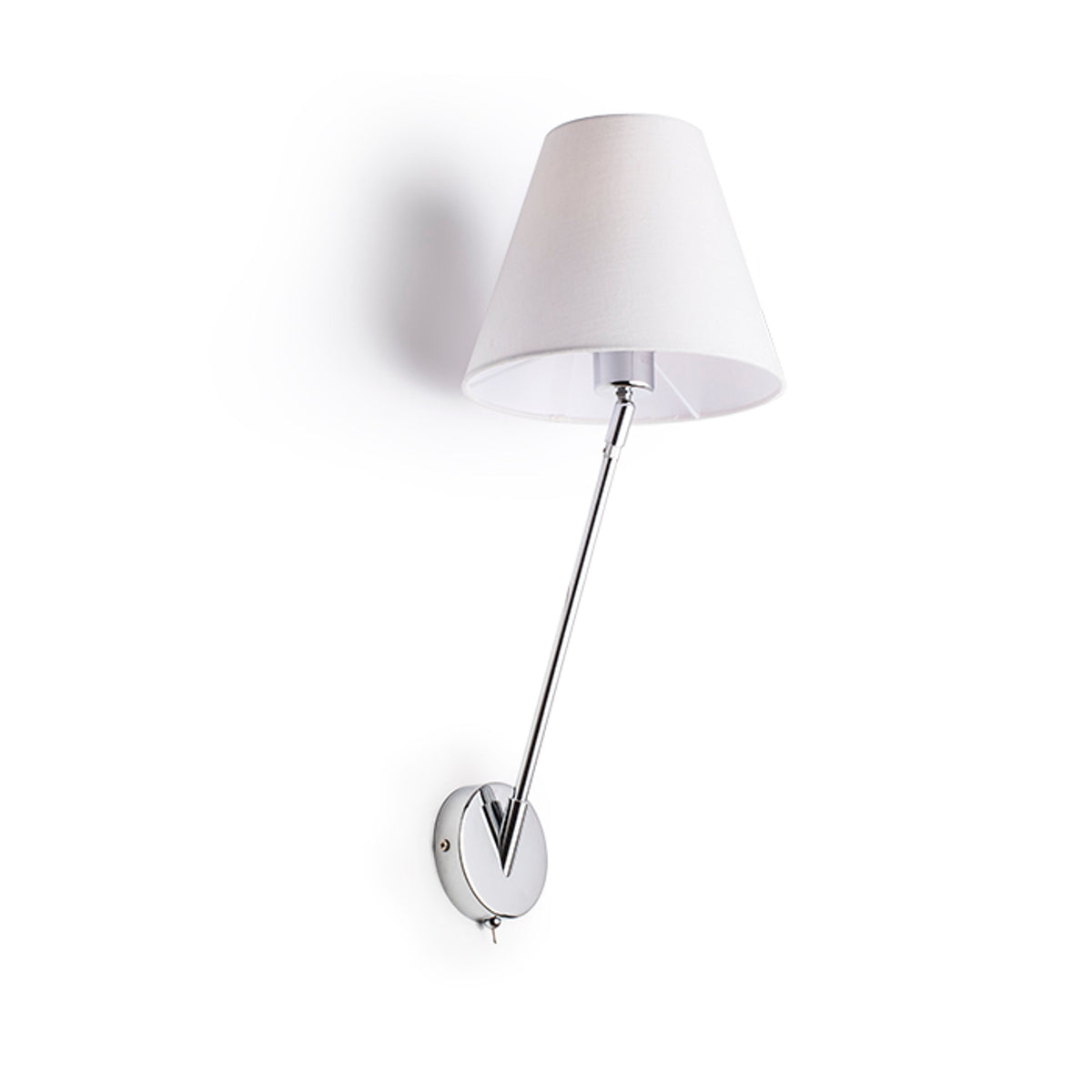 RENDL Outlet SILENCE wall white chrome 230V LED E27 15W R11975 1