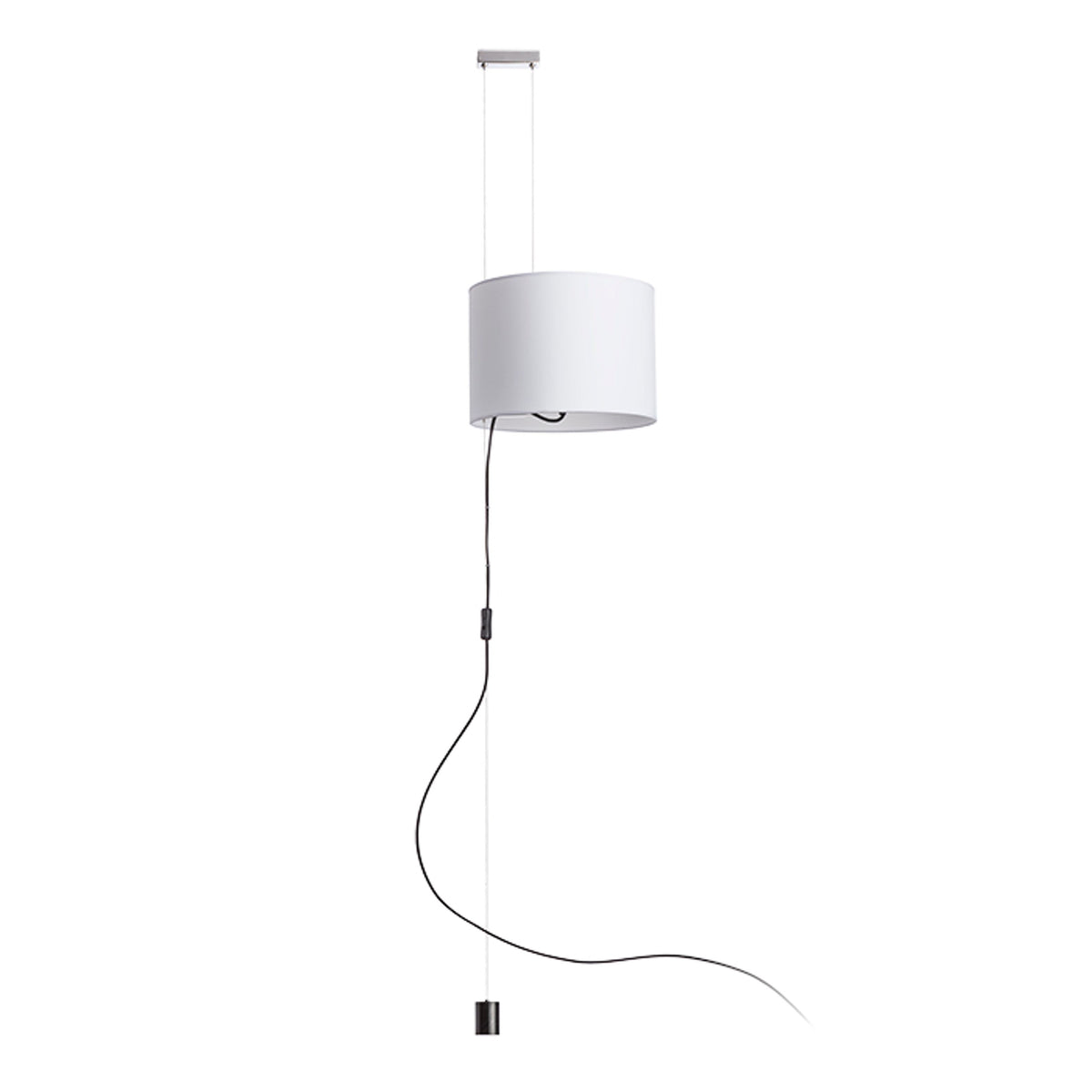 RENDL pendant lamp BROADWAY pendant adjustable white chrome 230V LED E27 15W R11989 1