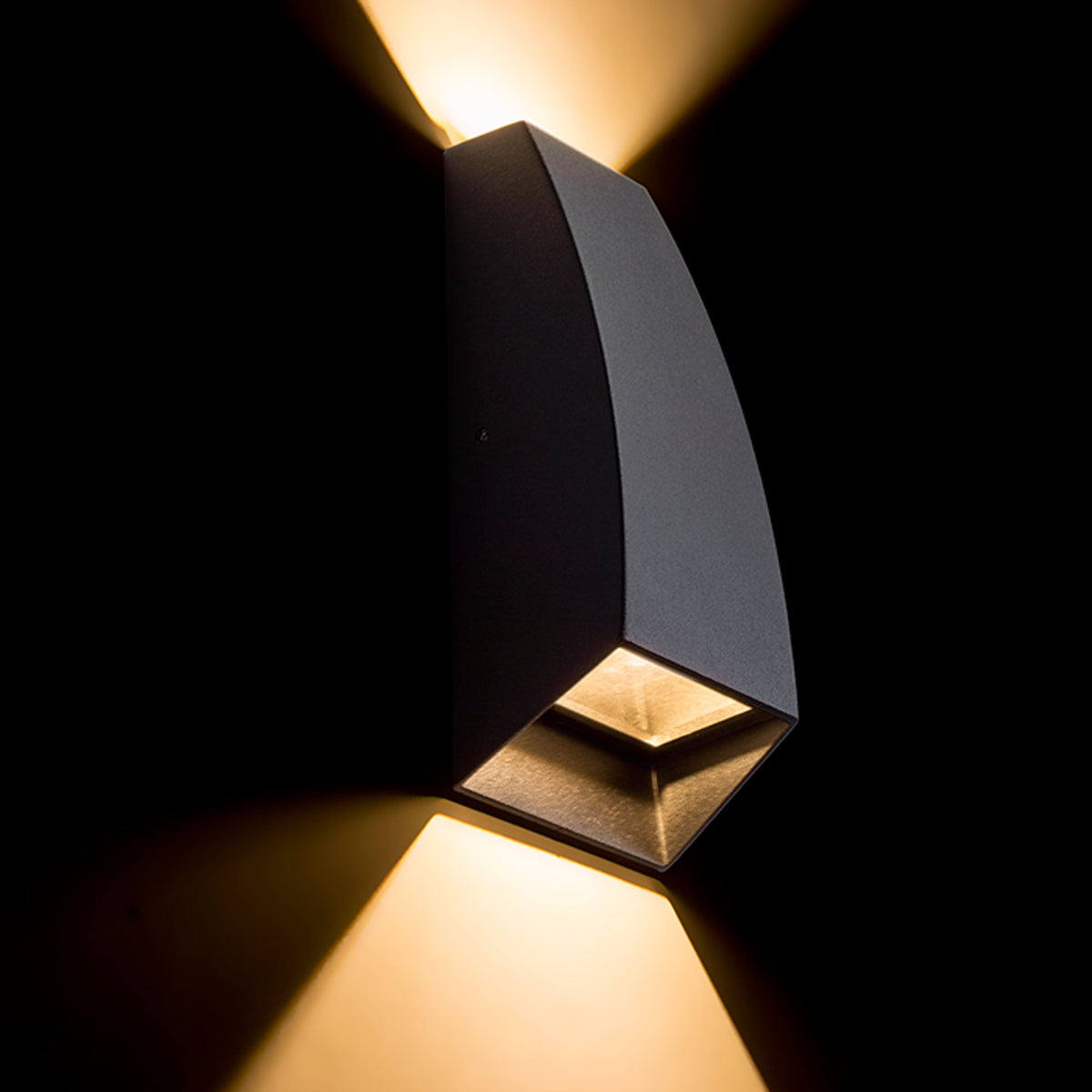 RENDL outdoor lamp PIA wall anthracite grey  230V LED 2x3W IP54  3000K R12010 2