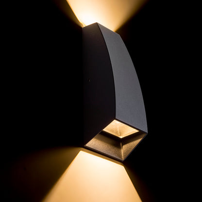 RENDL outdoor lamp PIA wall anthracite grey  230V LED 2x3W IP54  3000K R12010 2