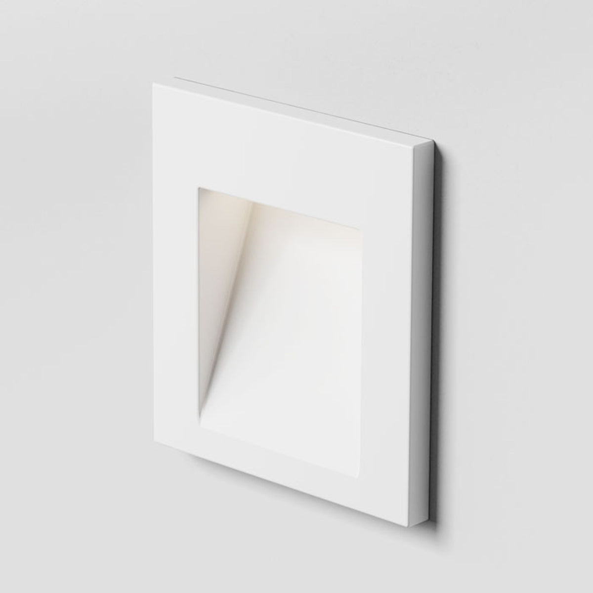 RENDL outdoor lamp TESS SQ recessed white 230V LED 3W IP54 3000K R12013 1