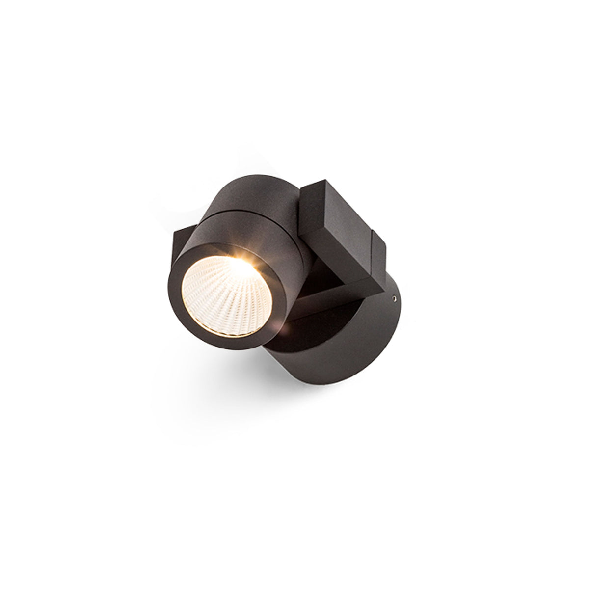 RENDL  ORIT wall black 230V LED 6W 80° IP44 3000K R12034 1