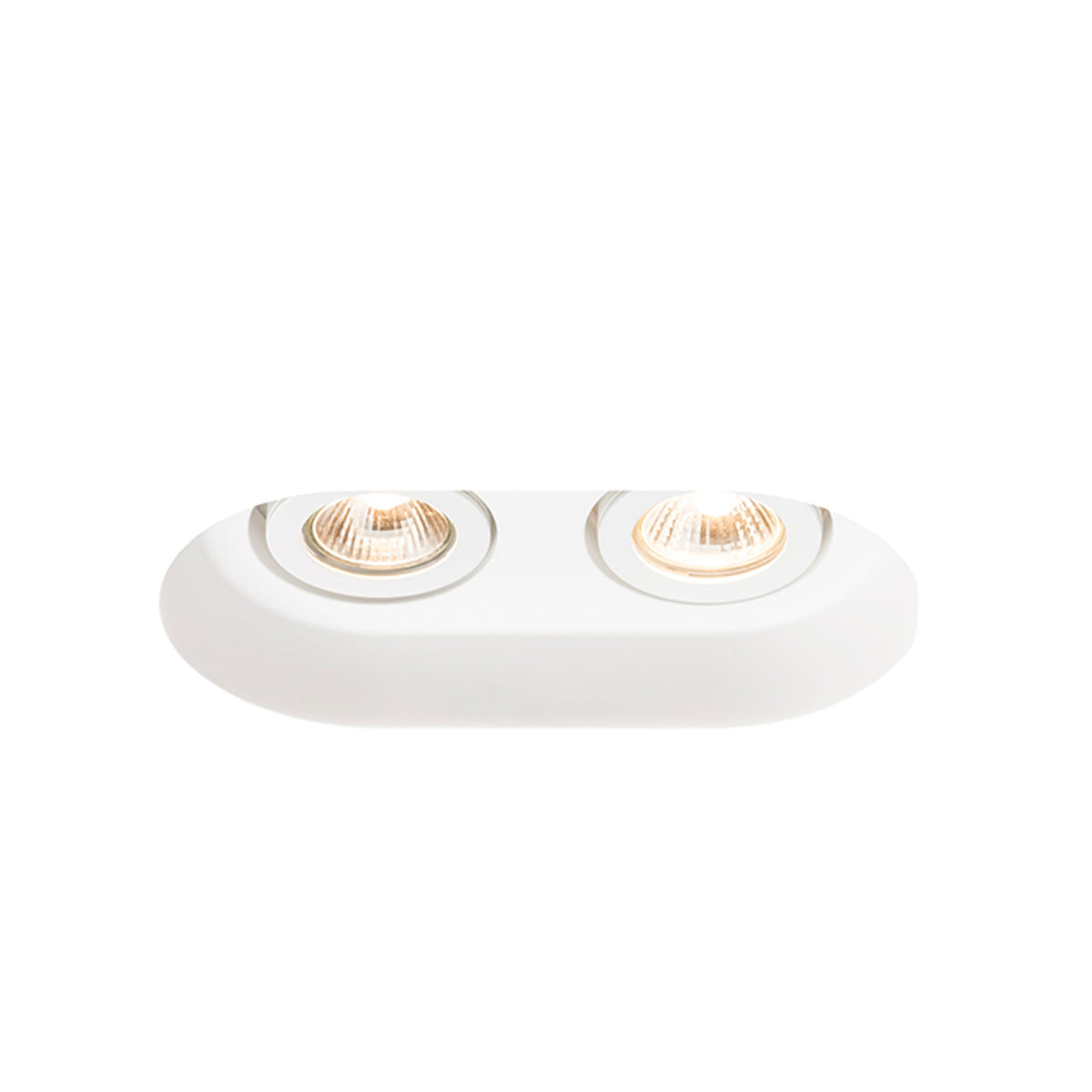 RENDL recessed light DINGO GU10 II directional  plaster 230V GU10 2x35W R12037 10