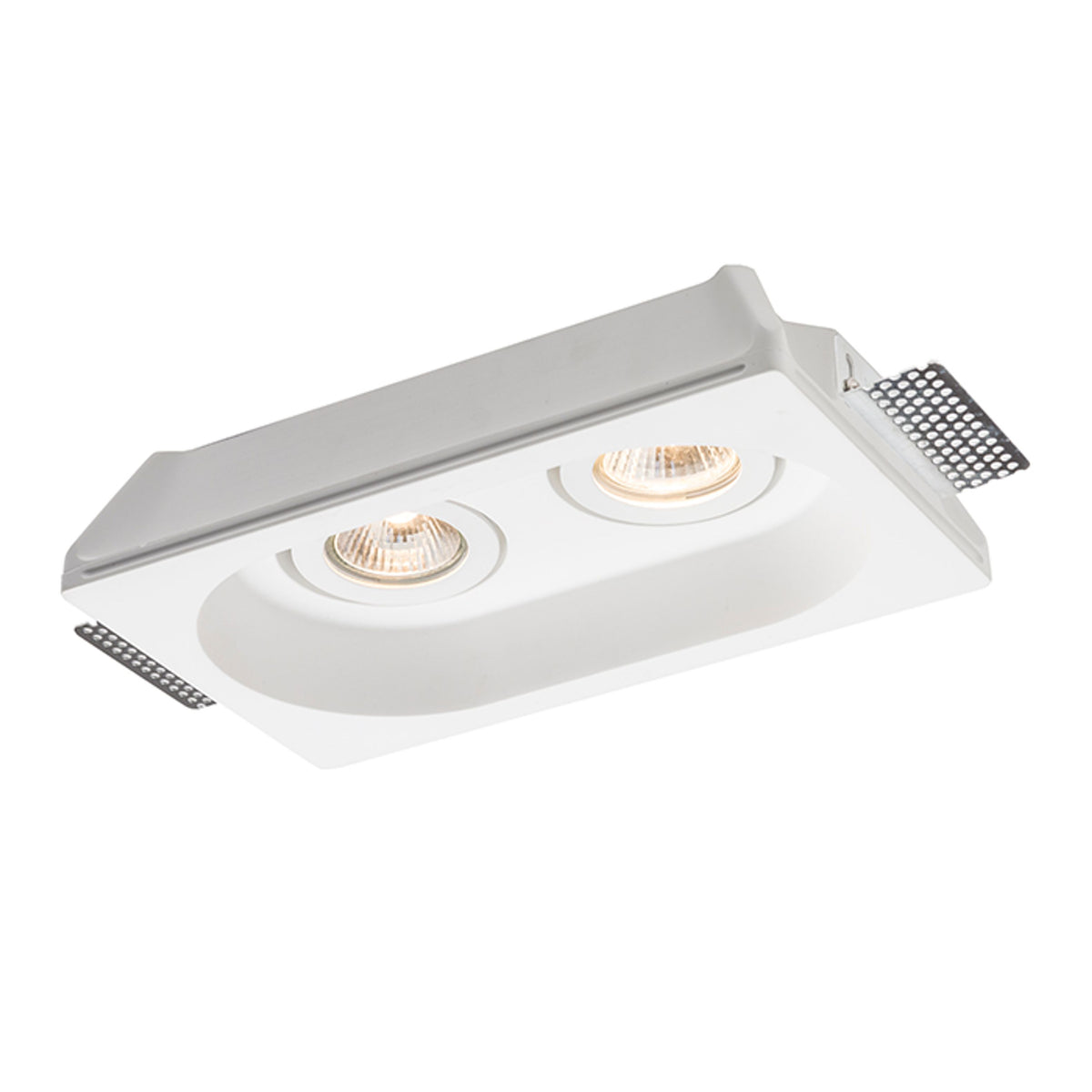 RENDL recessed light DINGO GU10 II directional  plaster 230V GU10 2x35W R12037 7