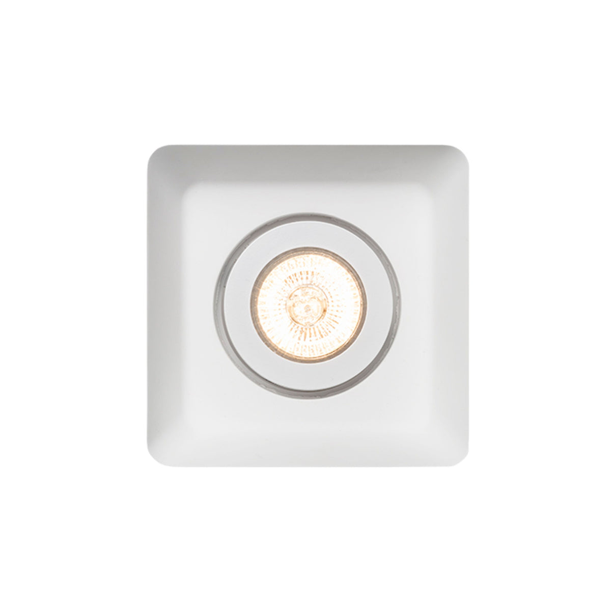 RENDL recessed light DINO SQ GU10 directional  plaster 230V GU10 35W R12038 2