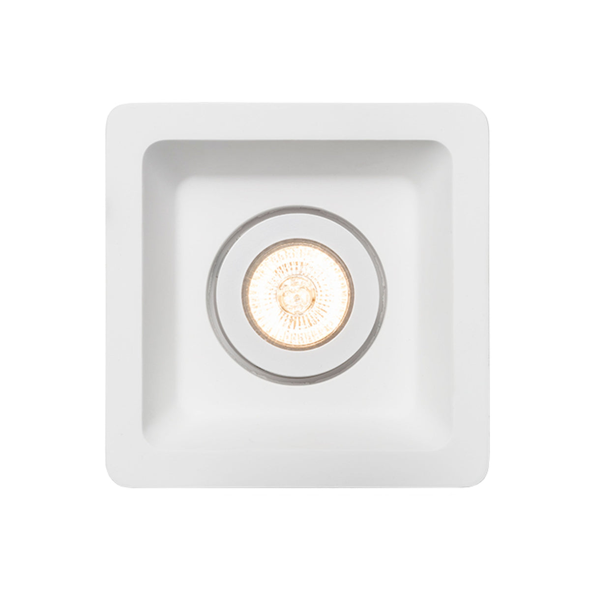 RENDL recessed light DINO SQ GU10 directional  plaster 230V GU10 35W R12038 6