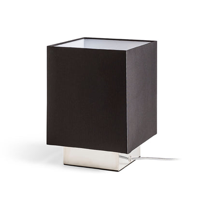 RENDL Outlet MONACO table black chrome 230V LED E27 15W R12040 1
