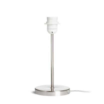 RENDL shades, shade bases, pendent sets NYC table base  matt nickel 230V LED E27 15W R12041 1