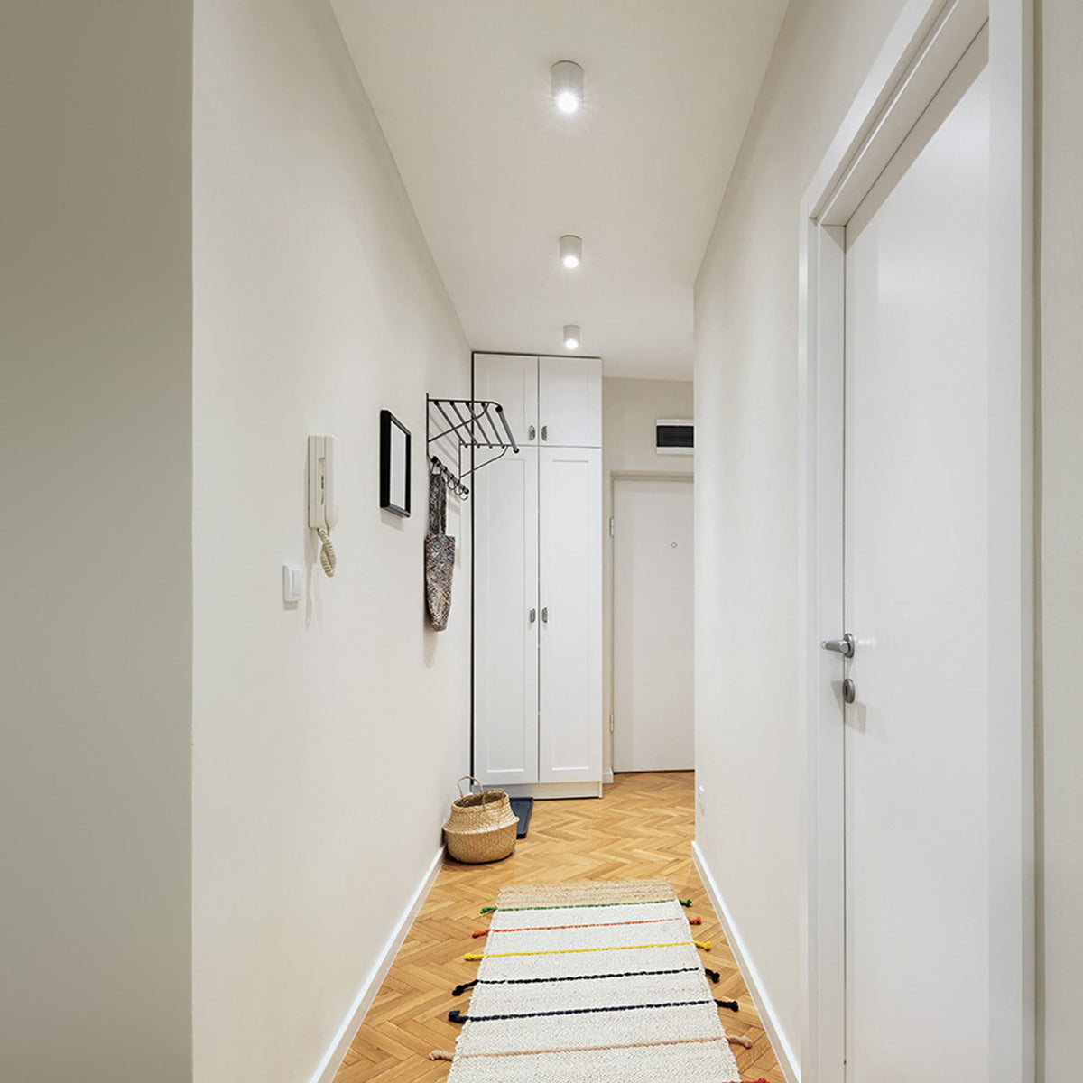 RENDL surface mounted lamp MOMA directional white  230V LED GU10 7W R12044 2