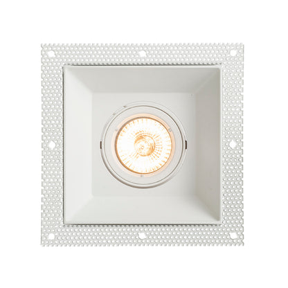 RENDL recessed light IPSO SQ frameless  white  230V LED GU10 8W R12045 2
