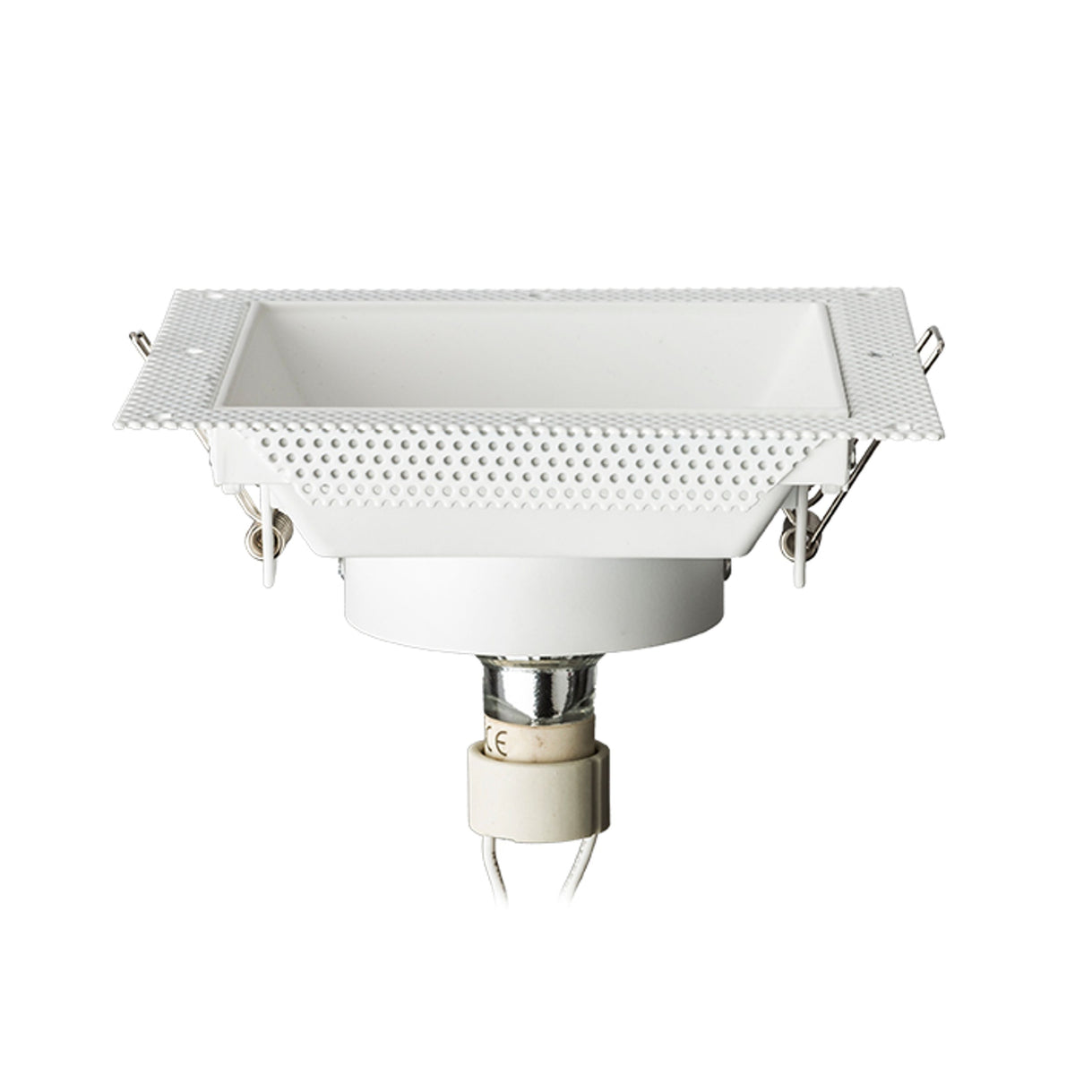 RENDL recessed light IPSO SQ frameless  white  230V LED GU10 8W R12045 3
