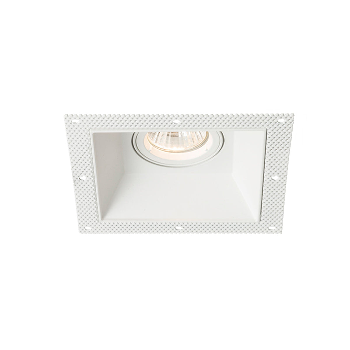RENDL recessed light IPSO SQ frameless  white  230V LED GU10 8W R12045 8