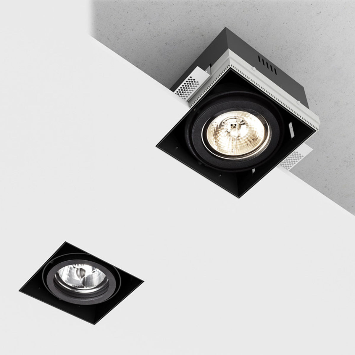 RENDL recessed light ELECTRA I  black  12V LED G53 15W R12050 8