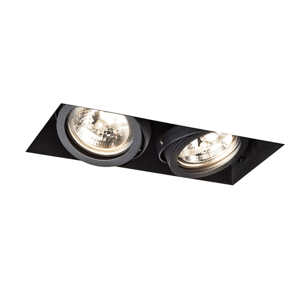 RENDL recessed light ELECTRA II  black  12V LED G53 2x15W R12051 1