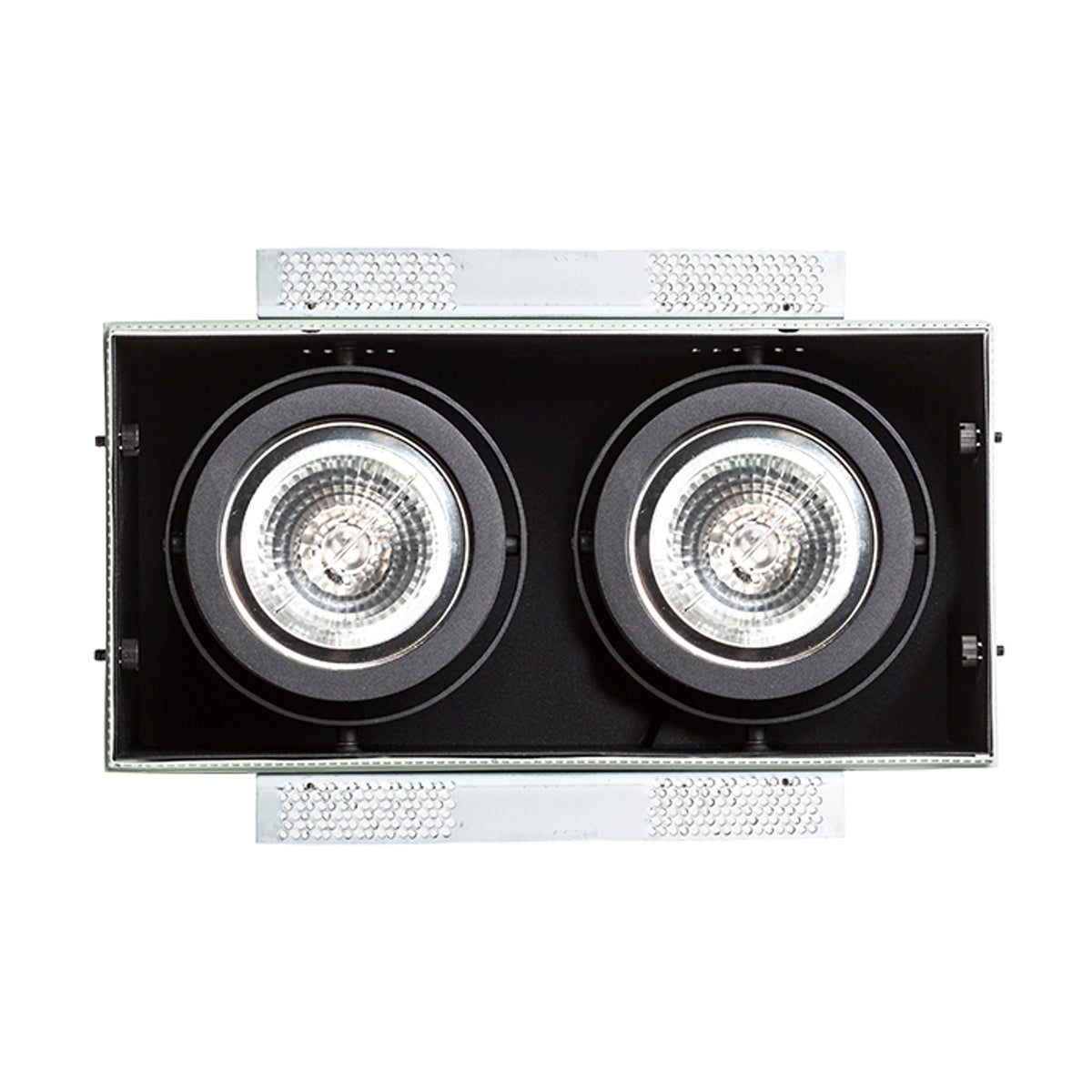 RENDL recessed light ELECTRA II  black  12V LED G53 2x15W R12051 4