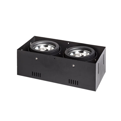 RENDL recessed light ELECTRA II  black  12V LED G53 2x15W R12051 5