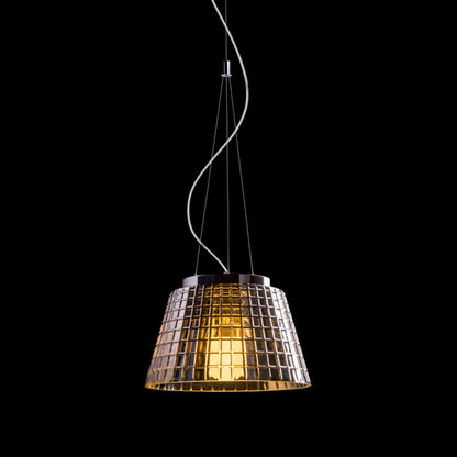 RENDL pendant lamp CORONA pendant  chrome-tinted glass 230V LED E27 15W R12055 5