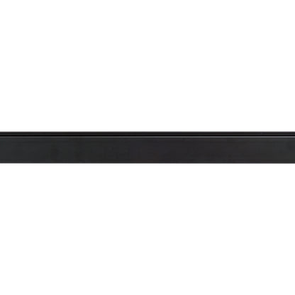 RENDL 3-circuit track system EUTRAC 1m 3-circuit track black 230V  R12073 1