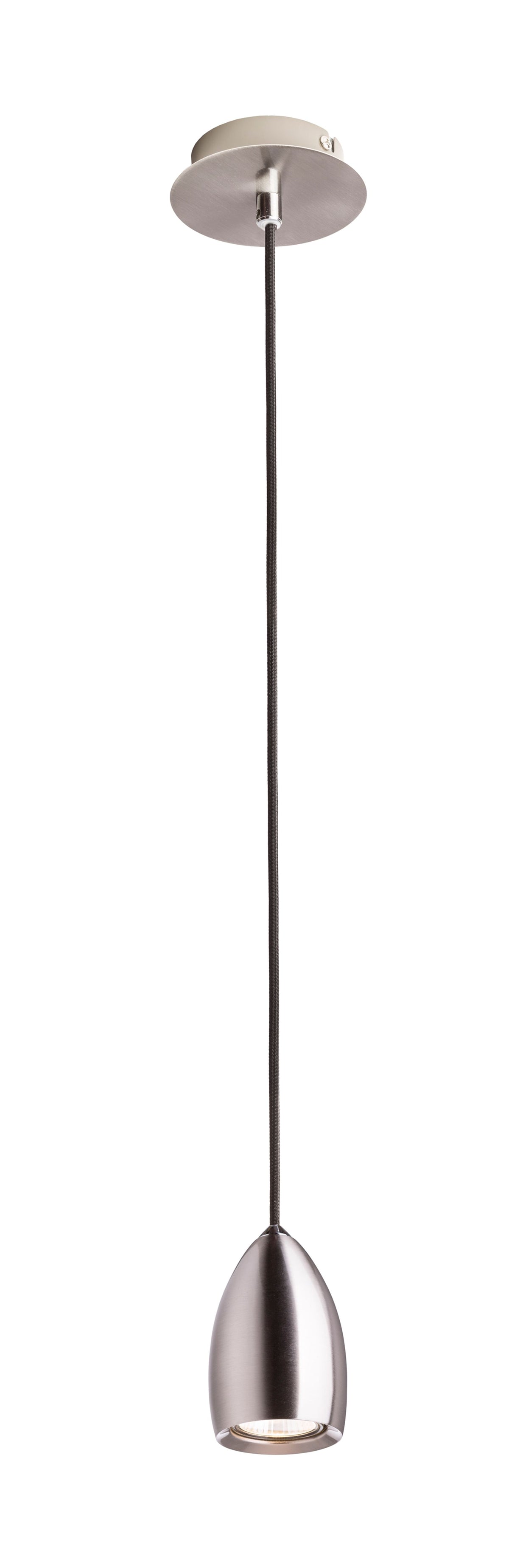 RENDL pendant lamp BABADES I pendant  matt nickel 230V GU10 35W R12082 5