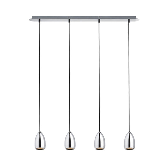 RENDL pendant lamp BABADES IV pendant  chrome 230V GU10 4x35W R12083 1