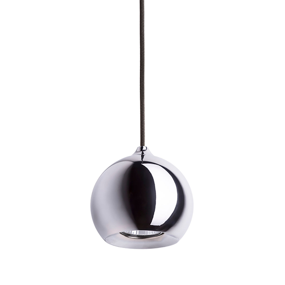 RENDL pendant lamp DESTY I pendant black chrome 230V GU10 35W R12086 5