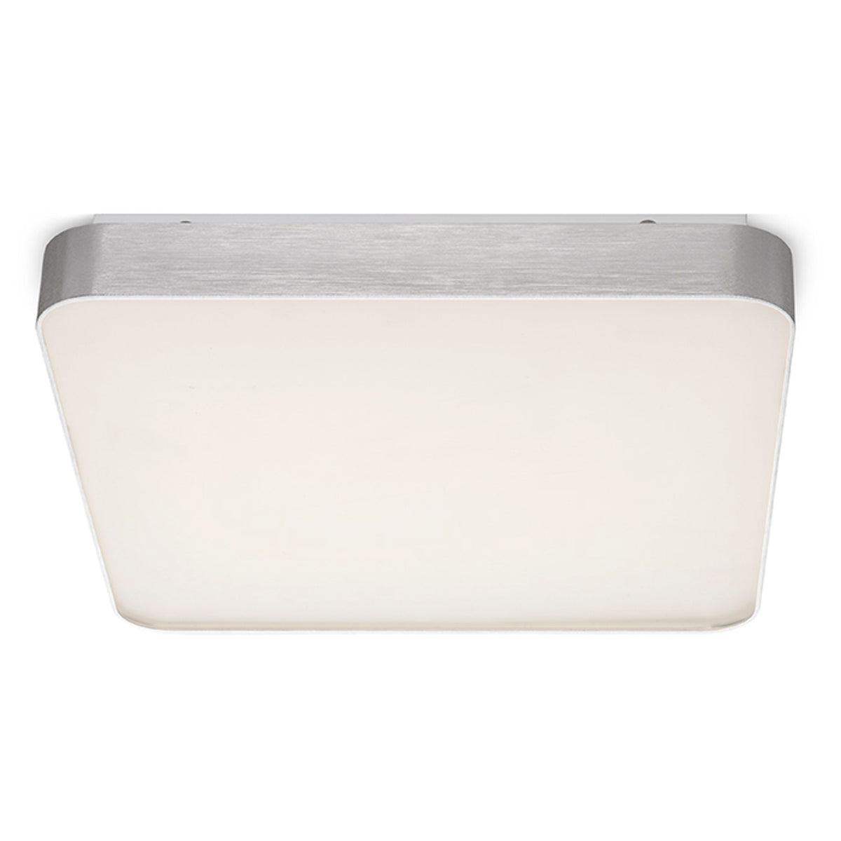 RENDL surface mounted lamp MENSA SQ 80 ceiling  brushed aluminum 230V LED 138W  3000K R12121 3