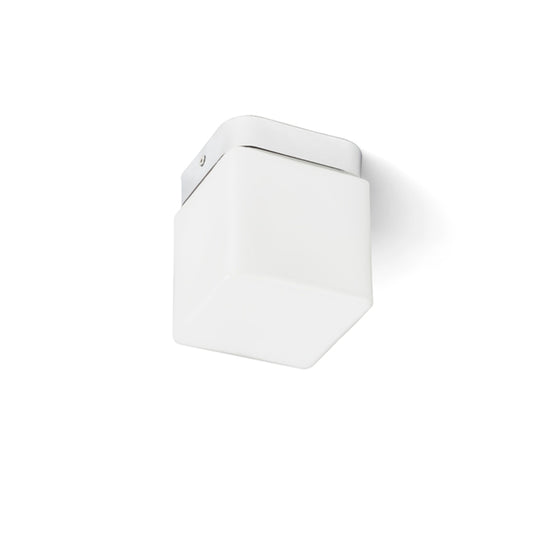 RENDL surface mounted lamp ESICA SQ ceiling  chrome 230V LED 6W IP44  3000K R12198 1